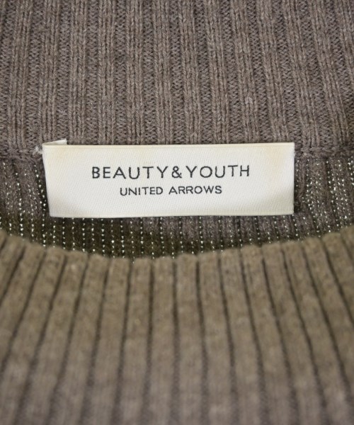 BEAUTY&YOUTH UNITED ARROWS（ビューティーアンドユースユナイテッドアローズ）ニット・セーター 茶 サイズ:F レディース/2200714570075