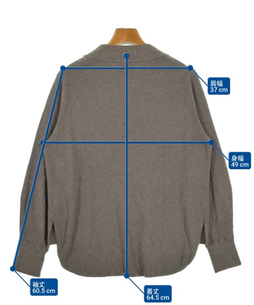 BEAUTY&YOUTH UNITED ARROWS（ビューティーアンドユースユナイテッドアローズ）ニット・セーター 茶 サイズ:F レディース/2200714570075