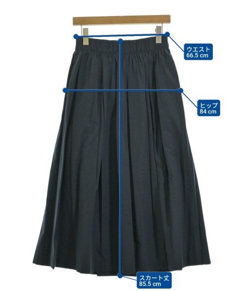 BEAUTY&YOUTH UNITED ARROWS（ビューティーアンドユースユナイテッドアローズ）ロング・マキシ丈スカート 紺 サイズ:L レディース/2200717836123