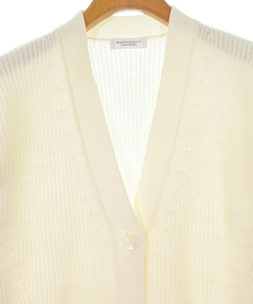 BEAUTY&YOUTH UNITED ARROWS（ビューティーアンドユースユナイテッドアローズ）カーディガン 白 サイズ:F レディース/2200719809071