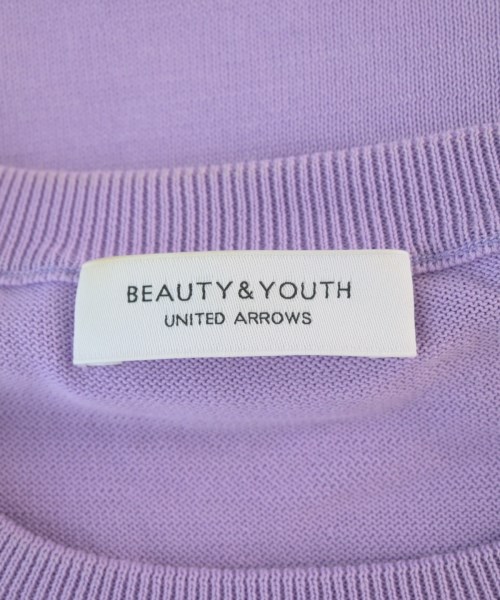 BEAUTY&YOUTH UNITED ARROWS（ビューティーアンドユースユナイテッドアローズ）ニット・セーター 紫 サイズ:-(M位) レディース/2200712096072