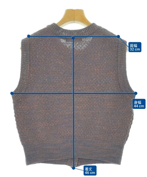BEAUTY&YOUTH UNITED ARROWS（ビューティーアンドユースユナイテッドアローズ）ベスト/ノースリーブ 青 サイズ:-(M位) レディース/2200713147032