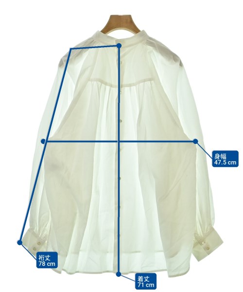 BEAUTY&YOUTH UNITED ARROWS（ビューティーアンドユースユナイテッドアローズ）ブラウス 白 サイズ:F レディース/2200720160260