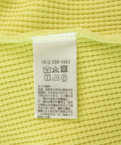 BEAUTY&YOUTH UNITED ARROWS（ビューティーアンドユースユナイテッドアローズ）Tシャツ・カットソー 黄 サイズ:F レディース/2200718775032