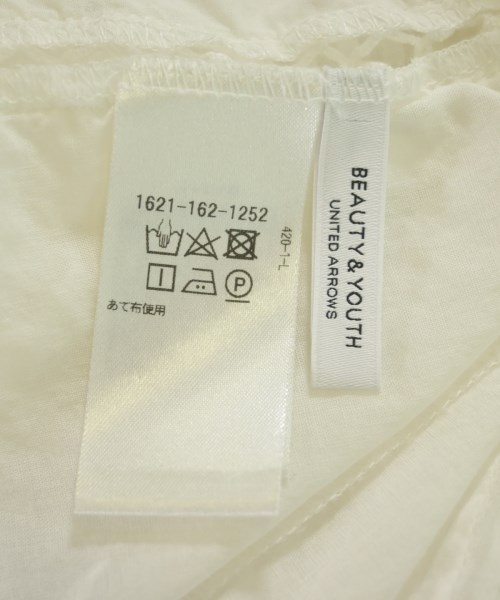 BEAUTY&YOUTH UNITED ARROWS（ビューティーアンドユースユナイテッドアローズ）ブラウス 白 サイズ:-(L位) レディース/2200722765050