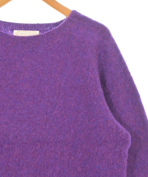 BEAUTY&YOUTH UNITED ARROWS（ビューティーアンドユースユナイテッドアローズ）ニット・セーター 紫 サイズ:36(S位) レディース/2200721735016