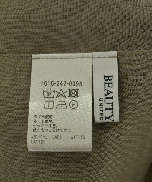BEAUTY&YOUTH UNITED ARROWS（ビューティーアンドユースユナイテッドアローズ）カジュアルシャツ ベージュ サイズ:F レディース/2200723028093