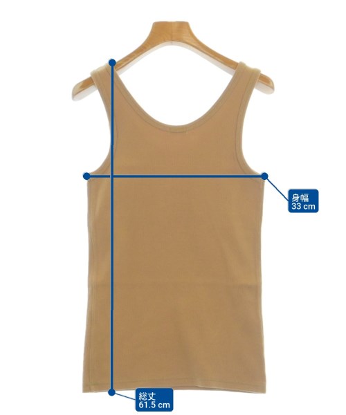 BEAUTY&YOUTH UNITED ARROWS（ビューティーアンドユースユナイテッドアローズ）タンクトップ ベージュ サイズ:-(XS位) レディース/2200706210170
