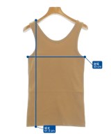 BEAUTY&YOUTH UNITED ARROWS（ビューティーアンドユースユナイテッドアローズ）タンクトップ ベージュ サイズ:-(XS位) レディース/2200706210170