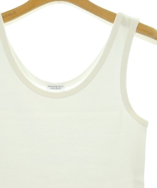 BEAUTY&YOUTH UNITED ARROWS（ビューティーアンドユースユナイテッドアローズ）タンクトップ 白 サイズ:F レディース/2200706210194