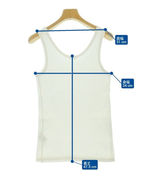 BEAUTY&YOUTH UNITED ARROWS（ビューティーアンドユースユナイテッドアローズ）タンクトップ 白 サイズ:F レディース/2200706210194