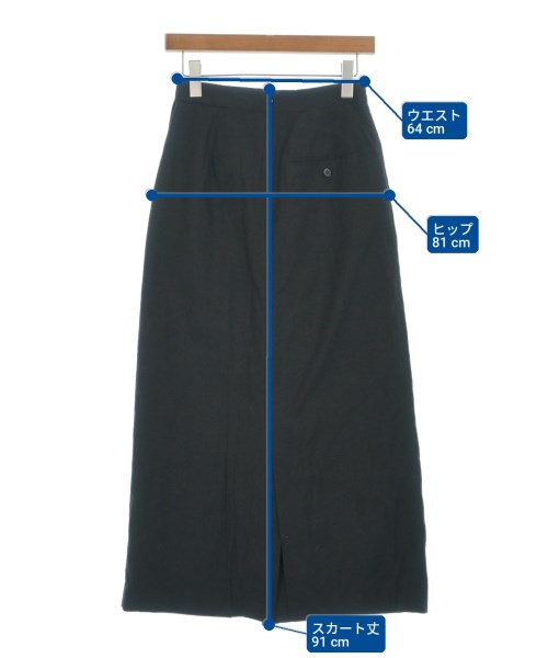 BEAUTY&YOUTH UNITED ARROWS（ビューティーアンドユースユナイテッドアローズ）ロング・マキシ丈スカート 黒 サイズ:S レディース/2200717557035