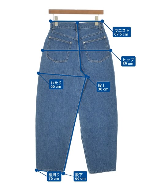 BEAUTY&YOUTH UNITED ARROWS（ビューティーアンドユースユナイテッドアローズ）デニムパンツ 青 サイズ:M レディース/2200720193022