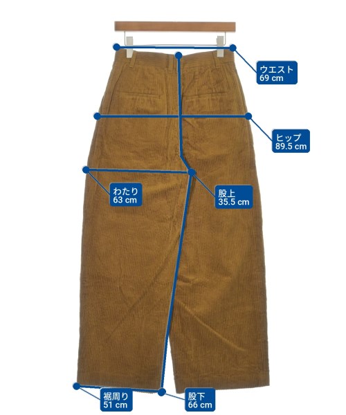 BEAUTY&YOUTH UNITED ARROWS（ビューティーアンドユースユナイテッドアローズ）デニムパンツ 茶 サイズ:M レディース/2200720193039