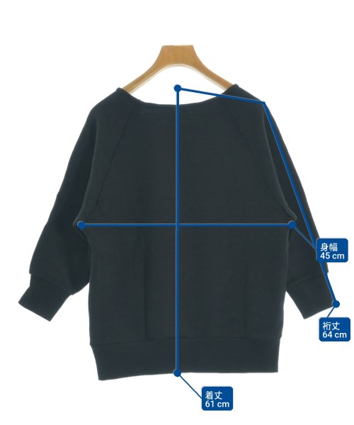 BEAUTY&YOUTH UNITED ARROWS（ビューティーアンドユースユナイテッドアローズ）スウェット 黒 サイズ:F レディース/2200721141022