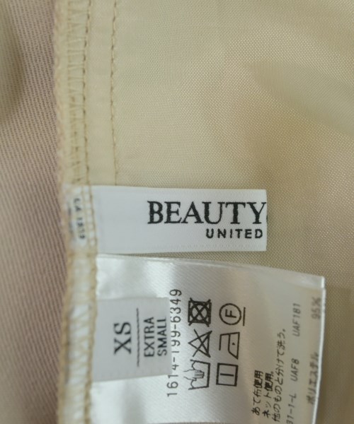 BEAUTY&YOUTH UNITED ARROWS（ビューティーアンドユースユナイテッドアローズ）スラックス ベージュ サイズ:XS レディース/2200718660017