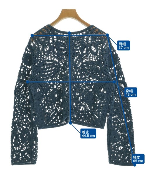 BEAUTY&YOUTH UNITED ARROWS（ビューティーアンドユースユナイテッドアローズ）カーディガン 青 サイズ:-(M位) レディース/2200719487040