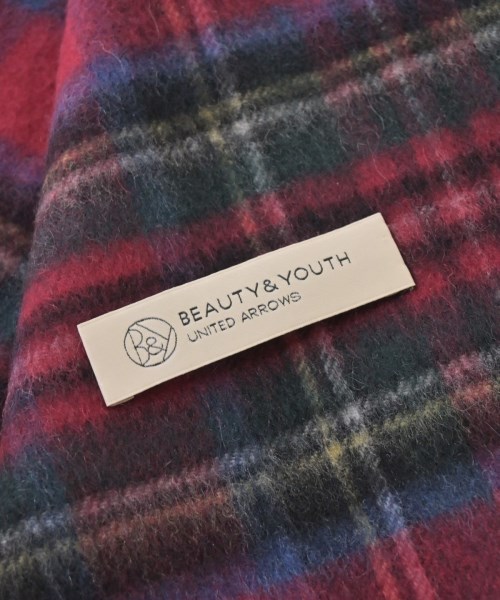 BEAUTY&YOUTH UNITED ARROWS（ビューティーアンドユースユナイテッドアローズ）マフラー 赤 サイズ:- レディース/2200720178203