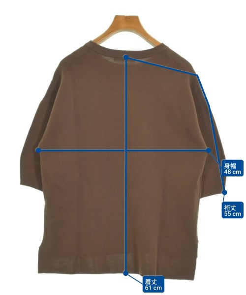BEAUTY&YOUTH UNITED ARROWS（ビューティーアンドユースユナイテッドアローズ）ニット・セーター 茶 サイズ:F レディース/2200720664133