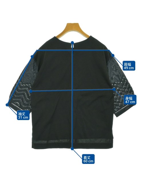 BEAUTY&YOUTH UNITED ARROWS（ビューティーアンドユースユナイテッドアローズ）Tシャツ・カットソー 黒 サイズ:F レディース/2200720664201