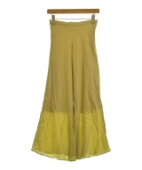 BEAUTY&YOUTH UNITED ARROWS（ビューティーアンドユースユナイテッドアローズ）ロング・マキシ丈スカート 黄 サイズ:S レディース/2200721010052