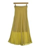 BEAUTY&YOUTH UNITED ARROWS（ビューティーアンドユースユナイテッドアローズ）ロング・マキシ丈スカート 黄 サイズ:S レディース/2200721010052