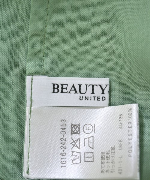 BEAUTY&YOUTH UNITED ARROWS（ビューティーアンドユースユナイテッドアローズ）カジュアルシャツ 緑 サイズ:F レディース/2200702528071