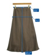 BEAUTY&YOUTH UNITED ARROWS（ビューティーアンドユースユナイテッドアローズ）ロング・マキシ丈スカート 茶 サイズ:S レディース/2200702528293