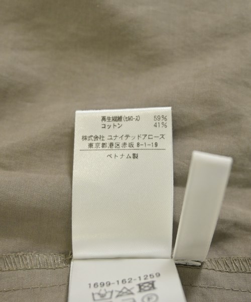 BEAUTY&YOUTH UNITED ARROWS（ビューティーアンドユースユナイテッドアローズ）ブラウス カーキ サイズ:F レディース/2200724835218