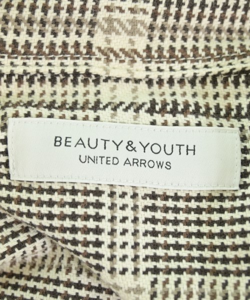 BEAUTY&YOUTH UNITED ARROWS（ビューティーアンドユースユナイテッドアローズ）カジュアルシャツ 茶 サイズ:F レディース/2200725396022