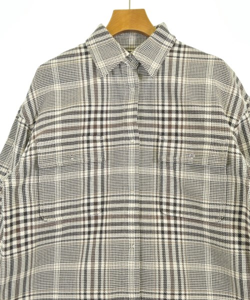BEAUTY&YOUTH UNITED ARROWS（ビューティーアンドユースユナイテッドアローズ）カジュアルシャツ 茶 サイズ:F レディース/2200725396022