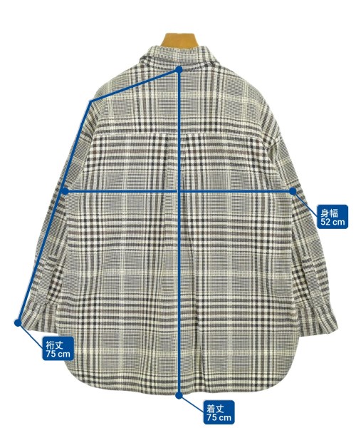 BEAUTY&YOUTH UNITED ARROWS（ビューティーアンドユースユナイテッドアローズ）カジュアルシャツ 茶 サイズ:F レディース/2200725396022