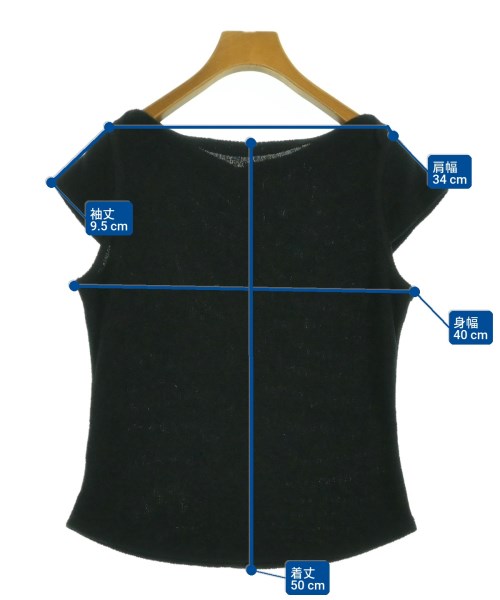 BEAUTY&YOUTH UNITED ARROWS（ビューティーアンドユースユナイテッドアローズ）Tシャツ・カットソー 黒 サイズ:S レディース/2200725784065