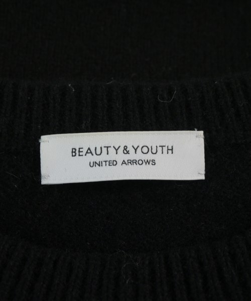 BEAUTY&YOUTH UNITED ARROWS（ビューティーアンドユースユナイテッドアローズ）ニット・セーター 黒 サイズ:F レディース/2200726467110