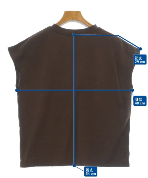 BEAUTY&YOUTH UNITED ARROWS（ビューティーアンドユースユナイテッドアローズ）ノースリーブ 茶 サイズ:-(M位) レディース/2200723712060