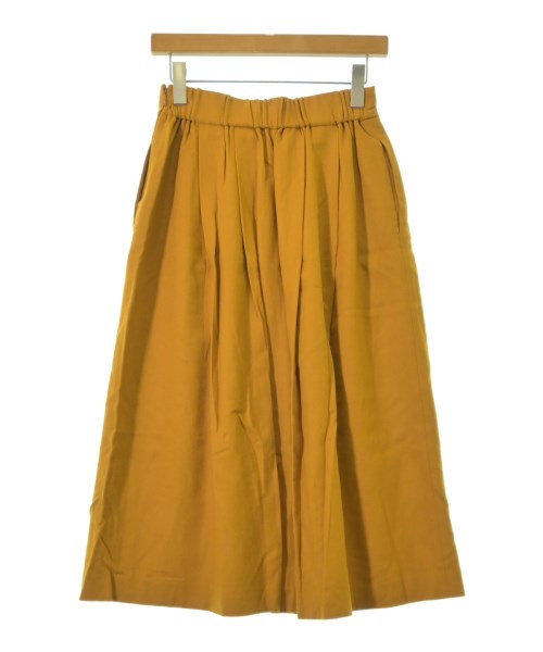 BEAUTY&YOUTH UNITED ARROWS（ビューティーアンドユースユナイテッドアローズ）ロング・マキシ丈スカート 黄 サイズ:-(M位) レディース/2200722459034