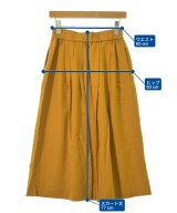 BEAUTY&YOUTH UNITED ARROWS（ビューティーアンドユースユナイテッドアローズ）ロング・マキシ丈スカート 黄 サイズ:-(M位) レディース/2200722459034
