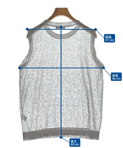 BEAUTY&YOUTH UNITED ARROWS（ビューティーアンドユースユナイテッドアローズ）ベスト/ノースリーブ グレー サイズ:F レディース/2200727545091