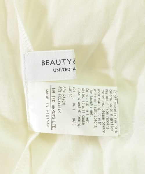 BEAUTY&YOUTH UNITED ARROWS（ビューティーアンドユースユナイテッドアローズ）カジュアルシャツ 白 サイズ:F レディース/2200727545107