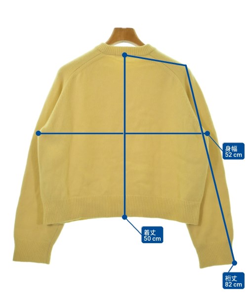 BEAUTY&YOUTH UNITED ARROWS（ビューティーアンドユースユナイテッドアローズ）ニット・セーター 黄 サイズ:F レディース/2200723734024