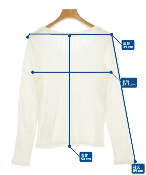 BEAUTY&YOUTH UNITED ARROWS（ビューティーアンドユースユナイテッドアローズ）Tシャツ・カットソー 白 サイズ:-(M位) レディース/2200726702129