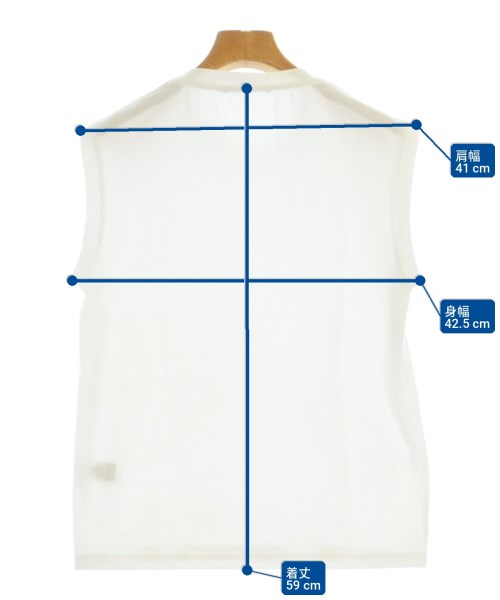 BEAUTY&YOUTH UNITED ARROWS（ビューティーアンドユースユナイテッドアローズ）ノースリーブ 白 サイズ:M レディース/2200727749017