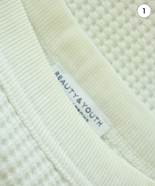 BEAUTY&YOUTH UNITED ARROWS（ビューティーアンドユースユナイテッドアローズ）Tシャツ・カットソー 白 サイズ:M レディース/2200724034031