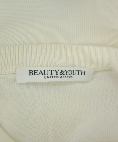 BEAUTY&YOUTH UNITED ARROWS（ビューティーアンドユースユナイテッドアローズ）ニット・セーター 白 サイズ:F レディース/2200721420080
