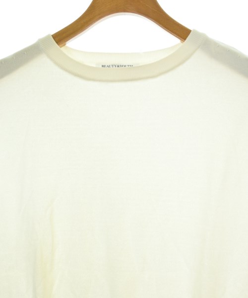 BEAUTY&YOUTH UNITED ARROWS（ビューティーアンドユースユナイテッドアローズ）ニット・セーター 白 サイズ:F レディース/2200721420080