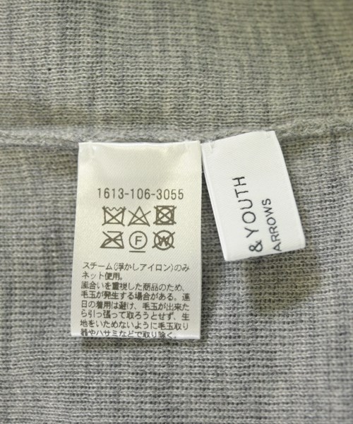 BEAUTY&YOUTH UNITED ARROWS（ビューティーアンドユースユナイテッドアローズ）ニット・セーター グレー サイズ:F レディース/2200723952015