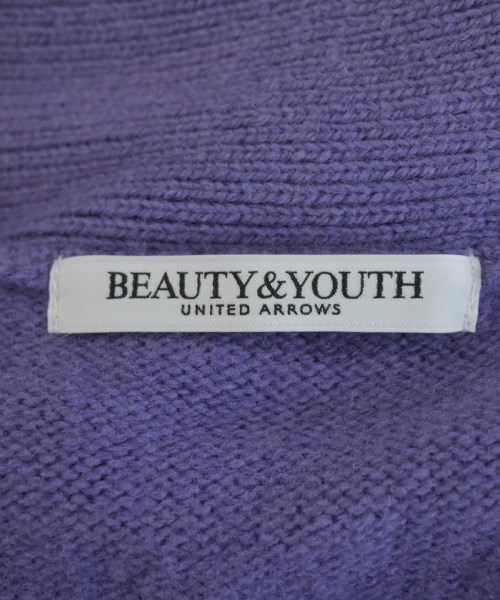 BEAUTY&YOUTH UNITED ARROWS（ビューティーアンドユースユナイテッドアローズ）カーディガン 紫 サイズ:F レディース/2200728587038
