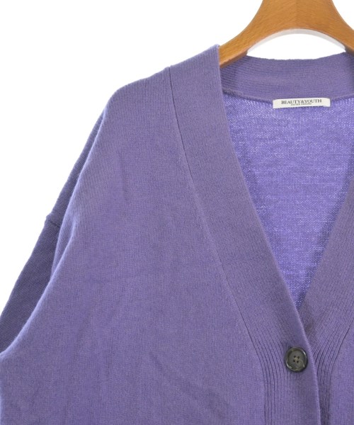 BEAUTY&YOUTH UNITED ARROWS（ビューティーアンドユースユナイテッドアローズ）カーディガン 紫 サイズ:F レディース/2200728587038