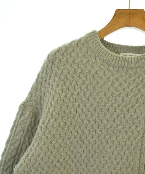 BEAUTY&YOUTH UNITED ARROWS（ビューティーアンドユースユナイテッドアローズ）ニット・セーター グレー サイズ:F レディース/2200676523010