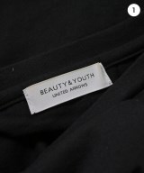 BEAUTY&YOUTH UNITED ARROWS（ビューティーアンドユースユナイテッドアローズ）Tシャツ・カットソー 黒 サイズ:-(M位) レディース/2200680395023